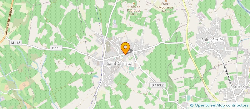 localisation de l'entreprise MADAME ISABELLE ANCEL  SAINT-SERIES