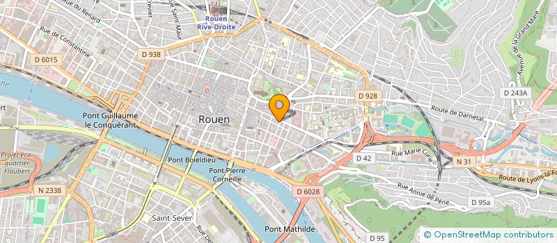 localisation de l'entreprise MADAME ISABELLE ANDASSE à ROUEN