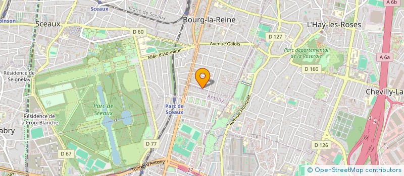 localisation de l'entreprise MADAME ISABELLE ANDRIANTAHINA à BOURG-LA-REINE