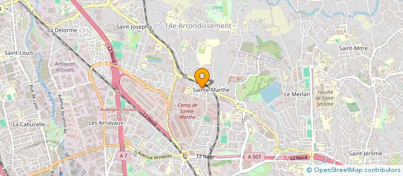 localisation de l'entreprise MADAME ISABELLE ANDRIEU à MARSEILLE