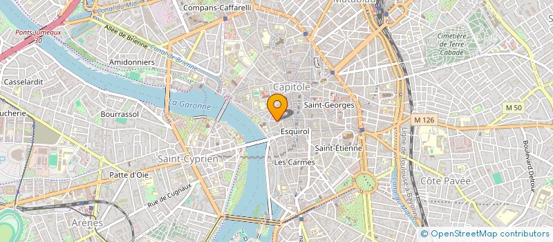 localisation de l'entreprise MADAME ISABELLE ANNE VROD  TOULOUSE