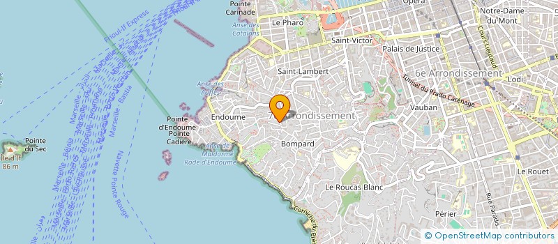 localisation de l'entreprise MADAME ISABELLE ARATA à MARSEILLE