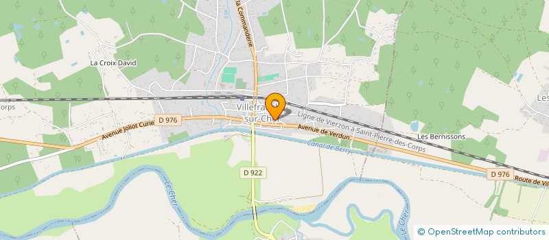 localisation de l'entreprise MADAME ISABELLE ARDOIN  VILLEFRANCHE-SUR-CHER