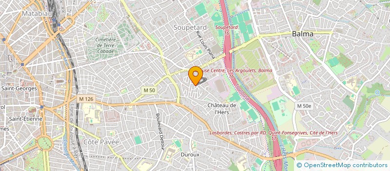 localisation de l'entreprise MADAME ISABELLE ARDURA  TOULOUSE