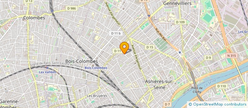 localisation de l'entreprise MADAME ISABELLE ARIFON à ASNIERES-SUR-SEINE