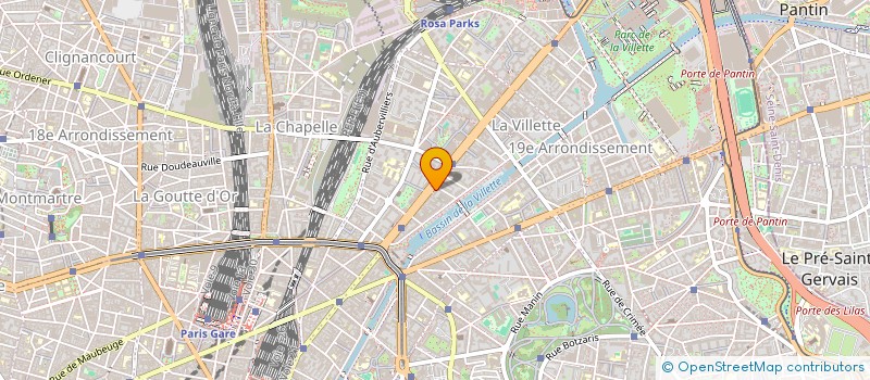 localisation de l'entreprise MADAME ISABELLE ARLIGUIE  PARIS