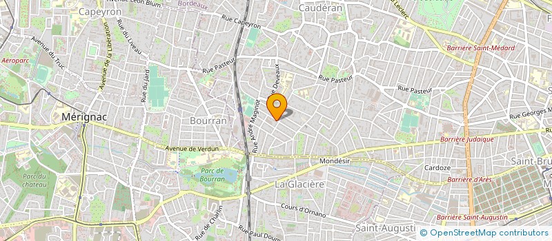 localisation de l'entreprise MADAME ISABELLE ARNOULD à BORDEAUX