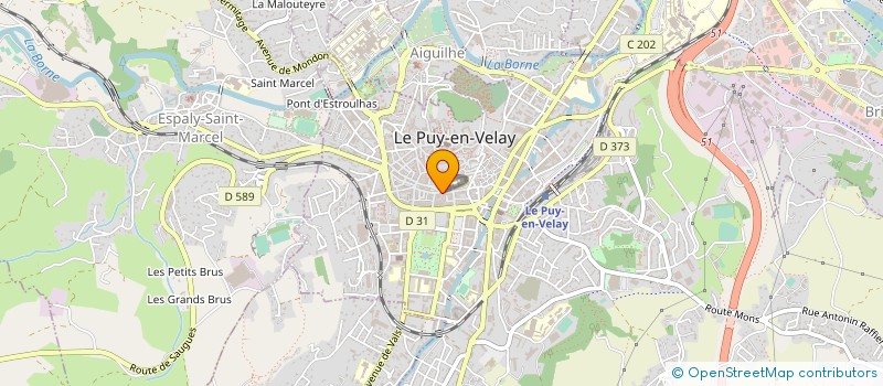 localisation de l'entreprise MADAME ISABELLE ARSAC à LE PUY-EN-VELAY