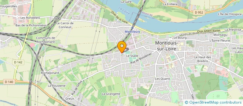 localisation de l'entreprise MADAME ISABELLE ASSOULINE  TOURS