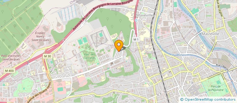 localisation de l'entreprise MADAME ISABELLE AUBERT  NANCY