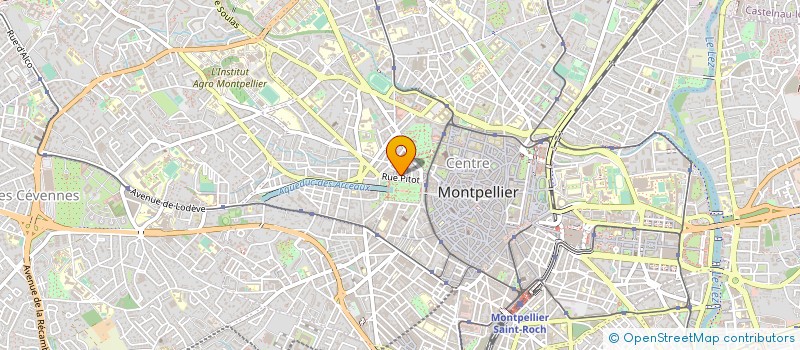 localisation de l'entreprise MADAME ISABELLE AUBRY à MONTPELLIER