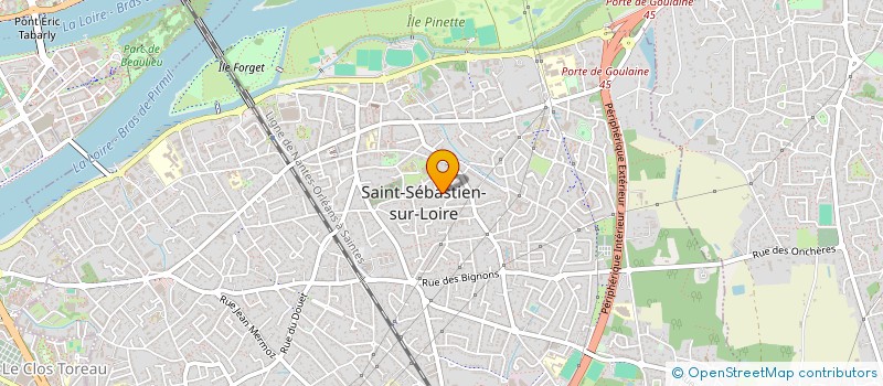 localisation de l'entreprise MADAME ISABELLE AUBRY  SAINT-SEBASTIEN-SUR-LOIRE