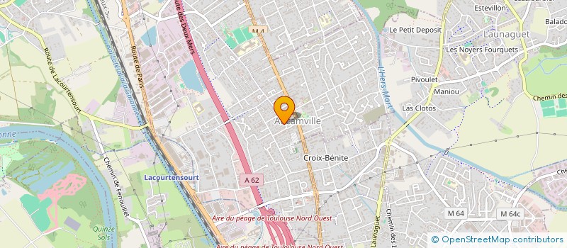 localisation de l'entreprise MADAME ISABELLE AUDEBERT  AUCAMVILLE