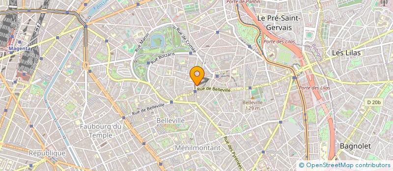 localisation de l'entreprise MADAME ISABELLE AUDINOT  PARIS