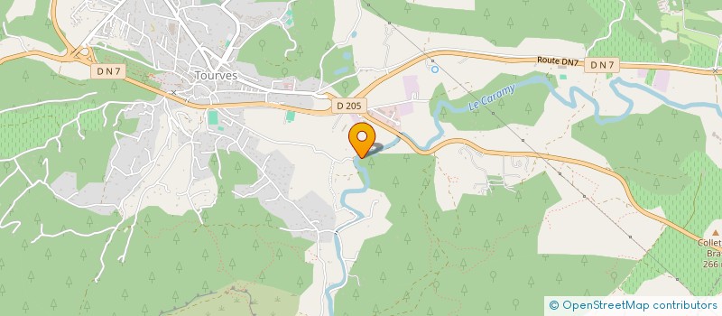 localisation de l'entreprise MADAME ISABELLE AUDRIN  TOURVES