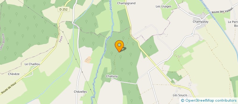 localisation de l'entreprise MADAME ISABELLE AUDRY  HERRY