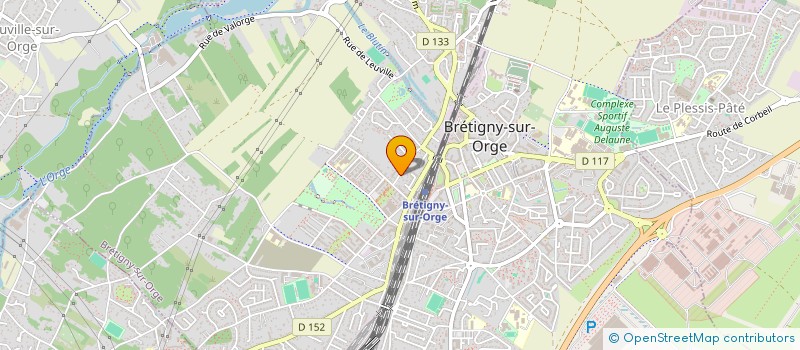 localisation de l'entreprise MADAME ISABELLE AUFFRET à BRETIGNY-SUR-ORGE