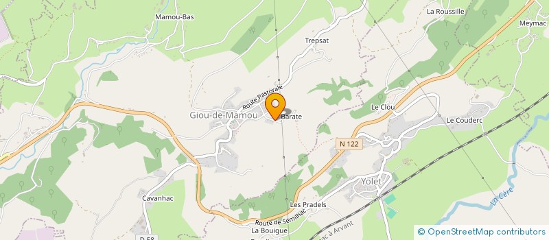 localisation de l'entreprise MADAME ISABELLE AUTESSERRE à GIOU-DE-MAMOU