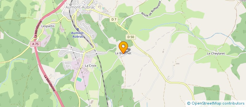 localisation de l'entreprise MADAME ISABELLE AVIGNON à PEYRE EN AUBRAC