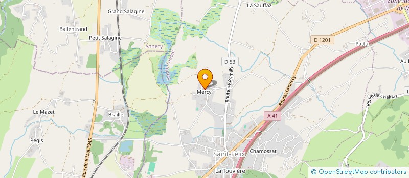 localisation de l'entreprise MADAME ISABELLE AVOCAT-GROS  SAINT-FELIX