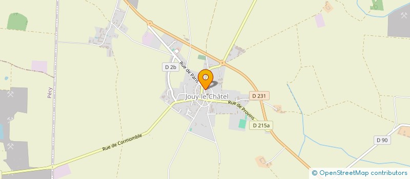 localisation de l'entreprise MADAME ISABELLE AYRAULT à JOUY-LE-CHATEL