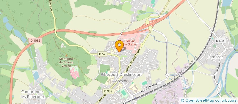 localisation de l'entreprise MADAME ISABELLE AZENKOUT  RIBECOURT-DRESLINCOURT