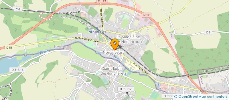 localisation de l'entreprise MADAME ISABELLE BACLE à NONANCOURT