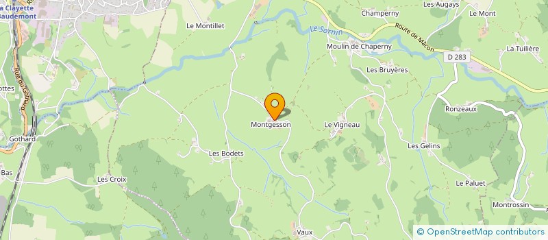localisation de l'entreprise MADAME ISABELLE BACQUENOIS  VARENNES-SOUS-DUN