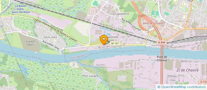 localisation de l'entreprise MADAME ISABELLE BAHUAUD  SAINT-HERBLAIN