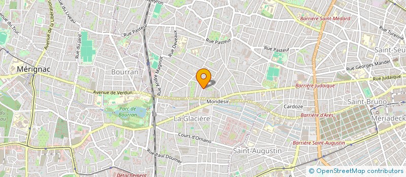 localisation de l'entreprise MADAME ISABELLE BAILLEUL à BORDEAUX