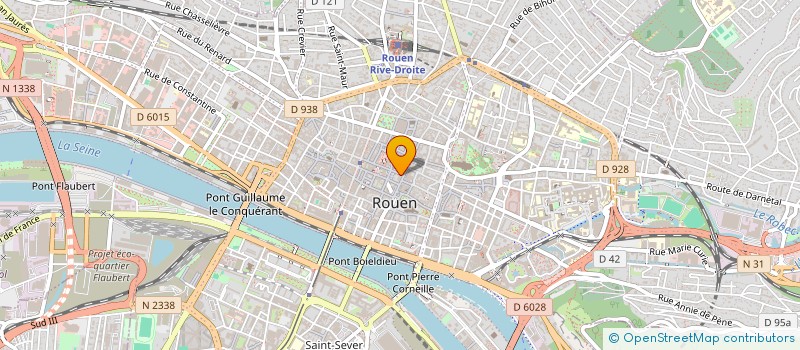 localisation de l'entreprise MADAME ISABELLE BAJOLET à ROUEN