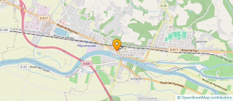 localisation de l'entreprise MADAME ISABELLE BALESTA  PEYREHORADE