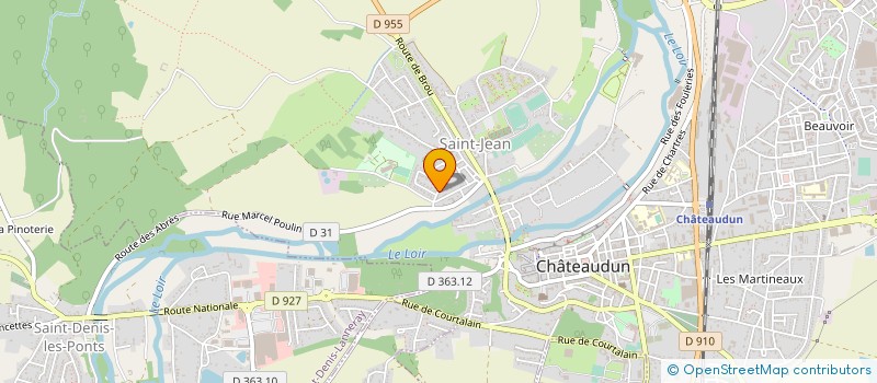 localisation de l'entreprise MADAME ISABELLE BARBERON à CHATEAUDUN
