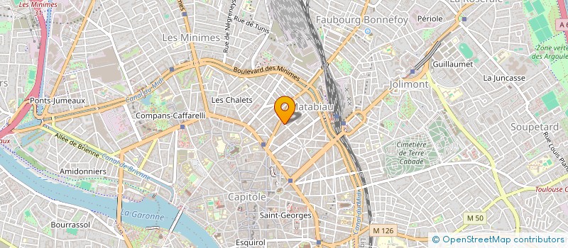 localisation de l'entreprise MADAME ISABELLE BARDE à TOULOUSE