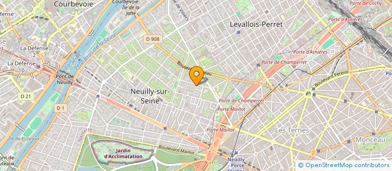 localisation de l'entreprise MADAME ISABELLE BARDY à NEUILLY-SUR-SEINE