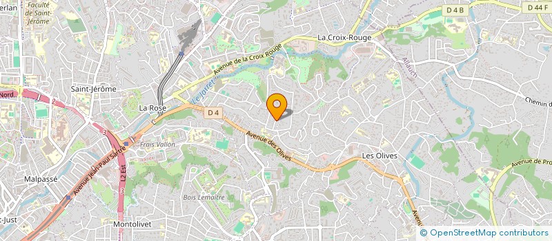 localisation de l'entreprise MADAME ISABELLE BARKATE à MARSEILLE