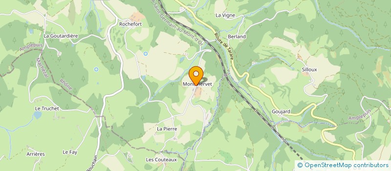 localisation de l'entreprise MADAME ISABELLE BARLUET DE BEAUCHESNE  AMPLEPUIS