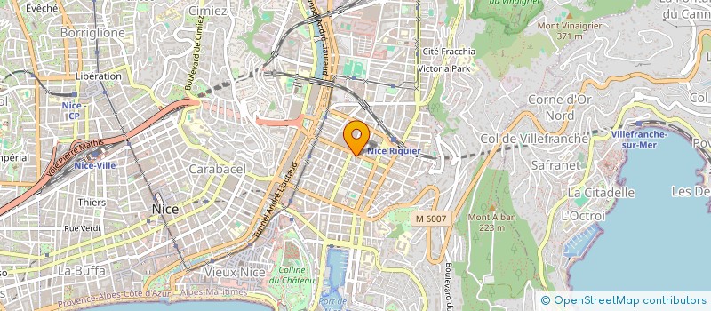 localisation de l'entreprise MADAME ISABELLE BAROT  NICE