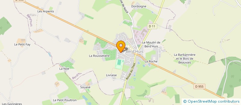 localisation de l'entreprise MADAME ISABELLE BARRAY à BERD'HUIS