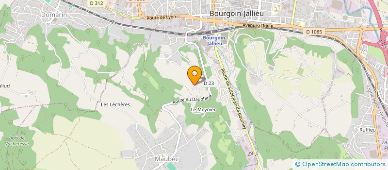 localisation de l'entreprise MADAME ISABELLE BARRE  MAUBEC