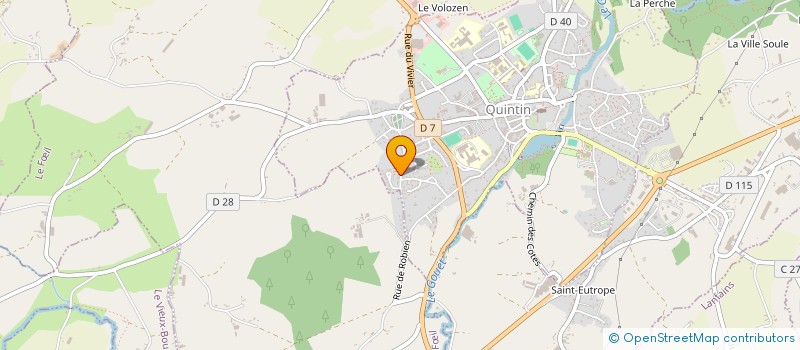 localisation de l'entreprise MADAME ISABELLE BARRE à LE FŒIL