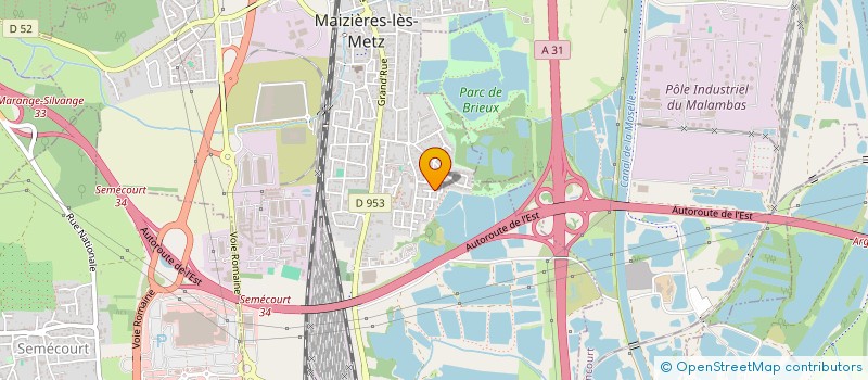 localisation de l'entreprise MADAME ISABELLE BARROIS  MAIZIERES-LES-METZ