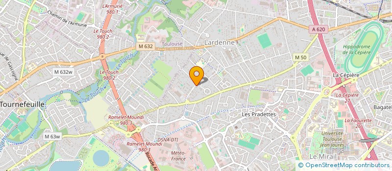 localisation de l'entreprise MADAME ISABELLE BARRY à TOULOUSE