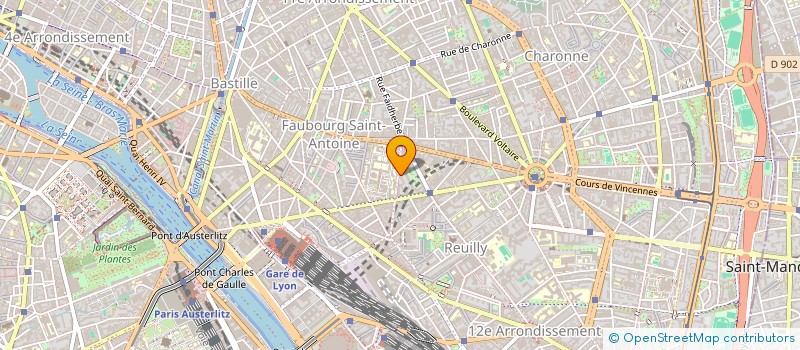 localisation de l'entreprise MADAME ISABELLE BARTIS  PARIS