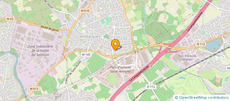 localisation de l'entreprise MADAME ISABELLE BARTOLI à VENDARGUES