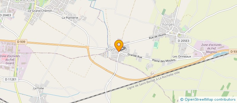 localisation de l'entreprise MADAME ISABELLE BARTOLOME  CIRE-D'AUNIS