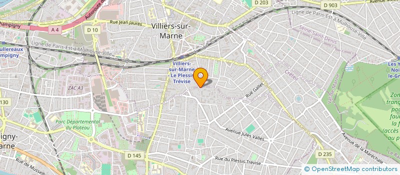 localisation de l'entreprise MADAME ISABELLE BASCHET  CHAMPIGNY-SUR-MARNE