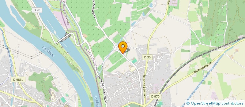 localisation de l'entreprise MADAME ISABELLE BASILLE  TARASCON