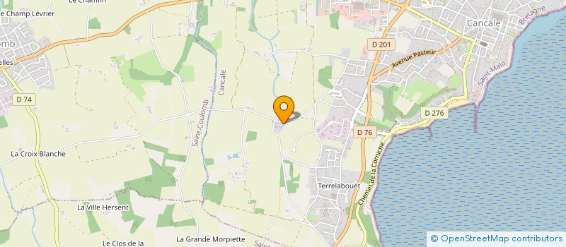 localisation de l'entreprise MADAME ISABELLE BASLE  CANCALE