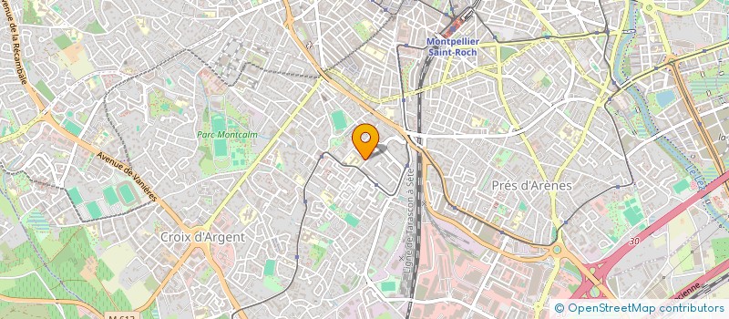 localisation de l'entreprise MADAME ISABELLE BASSAT à MONTPELLIER